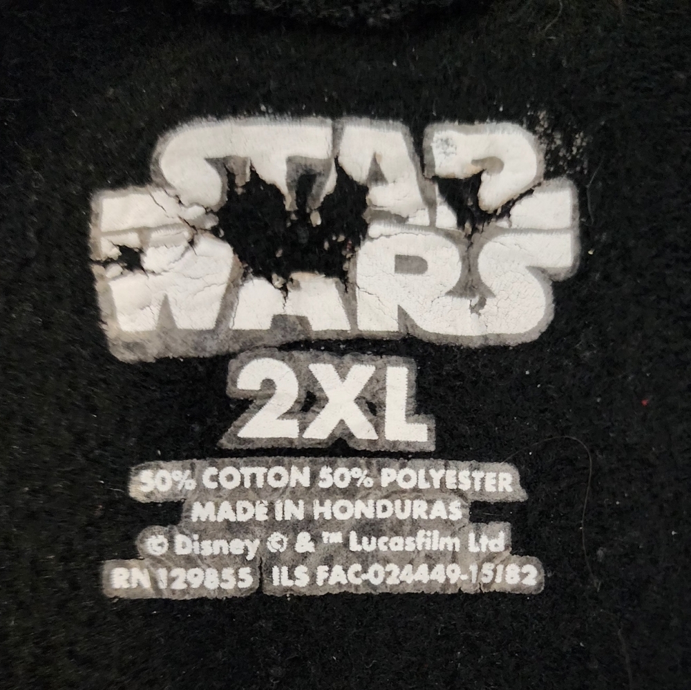 Star Wars  (the force awakens) black sweatshirt.
